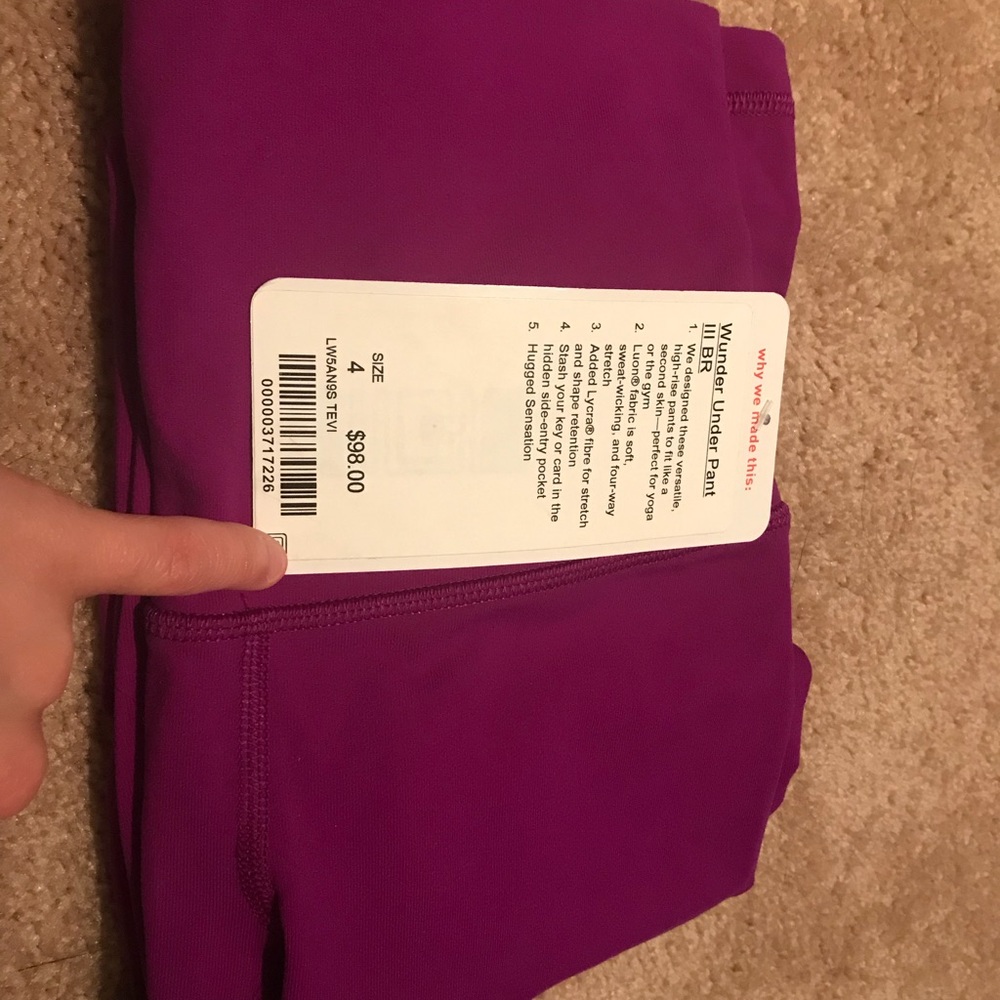 Lululemon Wunder Under Pant III BR